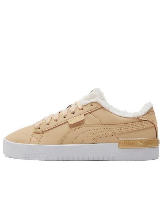 PUMA Natural (Wmns) Jada Teddy Ws Fleece Lined Skateboarding Shoes