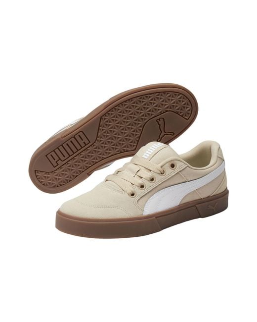 PUMA White C-Rey Suede 'Putty Gum' for men