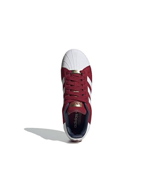 Adidas Red Originals Superstar Xlg for men