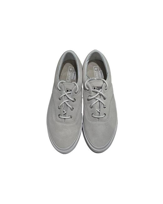 Converse Gray Skid Grip Cvo Ox Lightweight Cozy Low Tops Sports Skateboarding Shoes for men