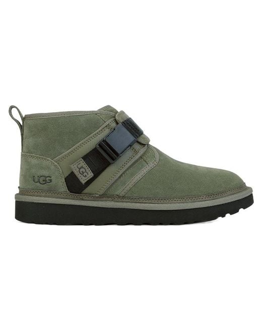 Ugg Green Neumel Snapback Fleece Lined for men