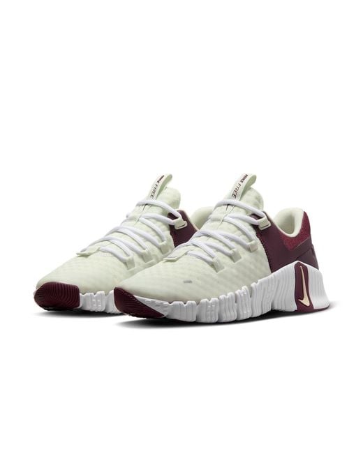 Nike White (Wmns) Free Metcon 5 'Sea Glass Burgundy Crush'