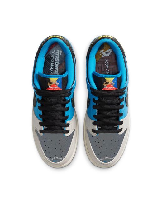 Nike Blue X Instant Skateboards Sb Dunk Low Pro for men
