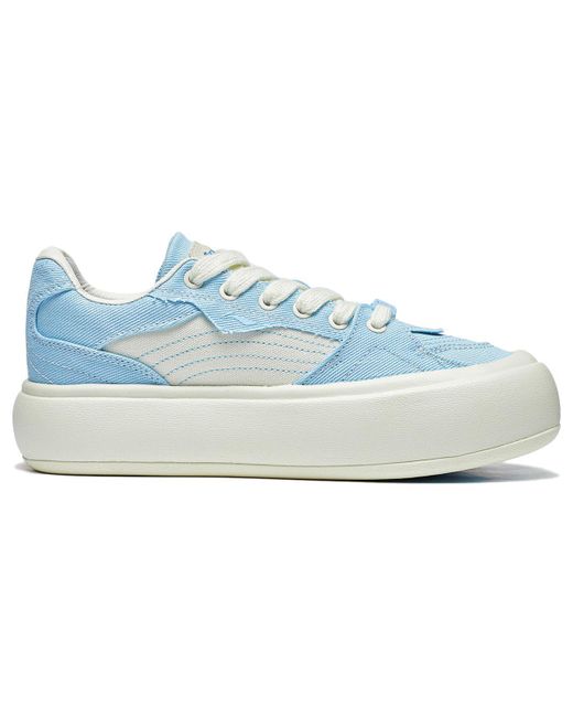 Li-ning Blue (Wmns) Puff Platform 'Sky'