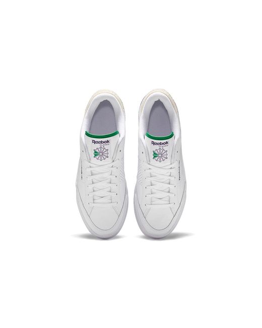 Reebok White Ad Court Skate Shoes for men
