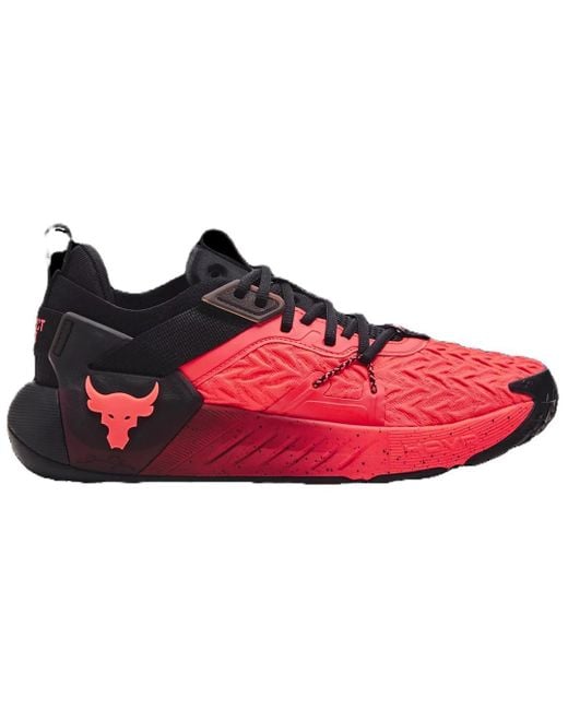 Under Armour Red Project Rock 6 'Phoenix Fire' for men