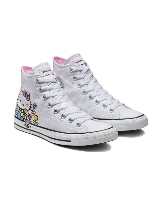 Converse Blue Hello Kitty X Chuck Taylor All Star Hi 'Flowers' for men
