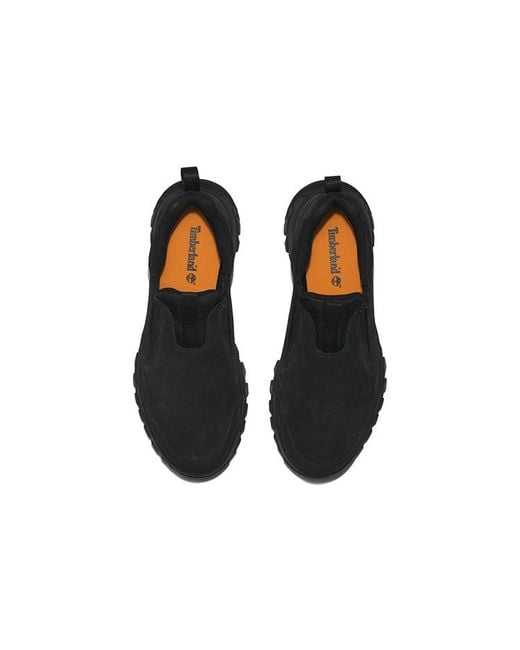 Timberland Black Lincoln Peak Waterproof Light Slip-On Suede' for men
