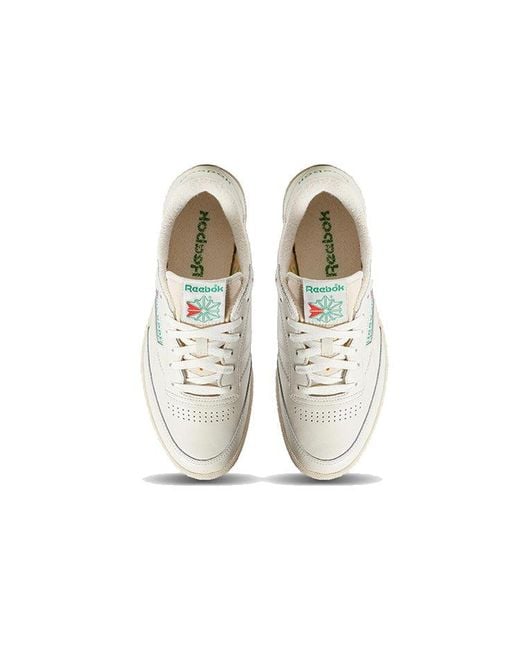 Reebok White Club C 1985 Tv 'Chalk Glen' for men