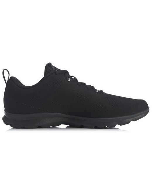 Li-ning Black Light Weight Sport Shoes for men