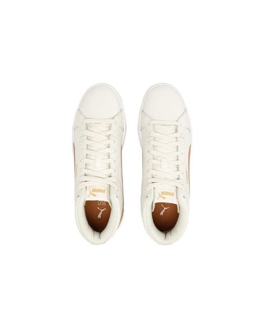 PUMA White Serve Pro Lite Mid for men