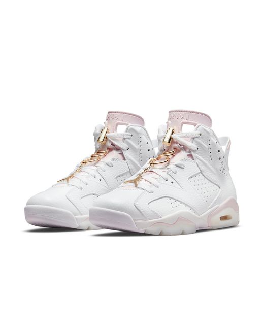 Nike White (Wmns) 6 Retro Hoops'
