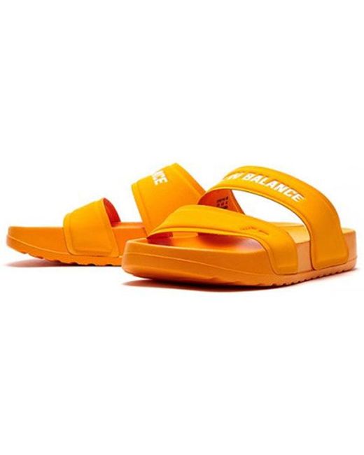 New Balance Orange Casual Style Sport Sandals for men