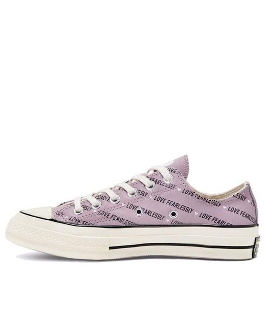 Converse White (Wmns) Chuck 70 Low 'Love Fearlessly'