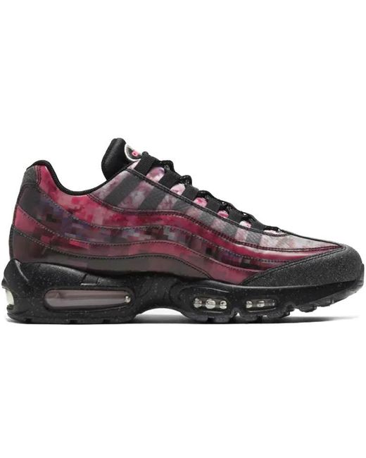 Nike Red Air Max 95 Premium 'Cherry Blossom' for men