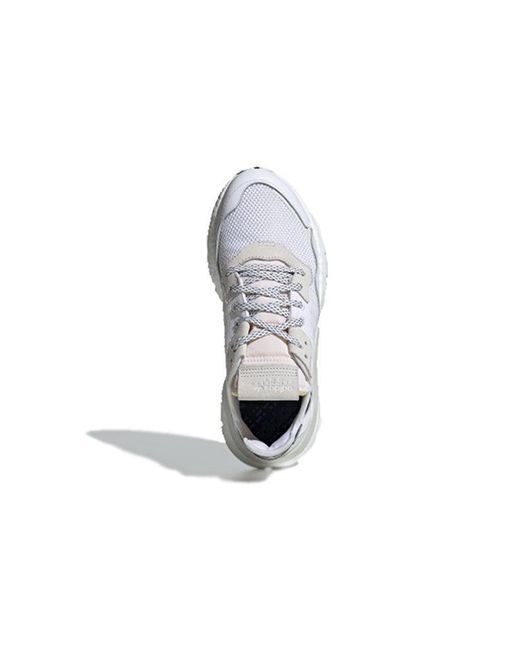Adidas White Nite Jogger 'Crystal' for men