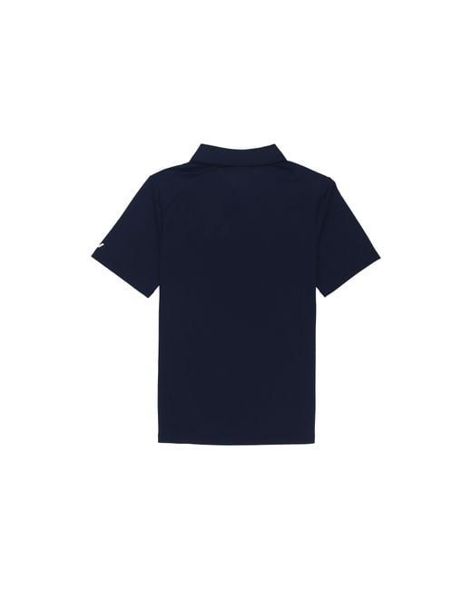 Under Armour Blue Casual Sports Lapel Training Breathable Short Sleeve Polo Shirt for men