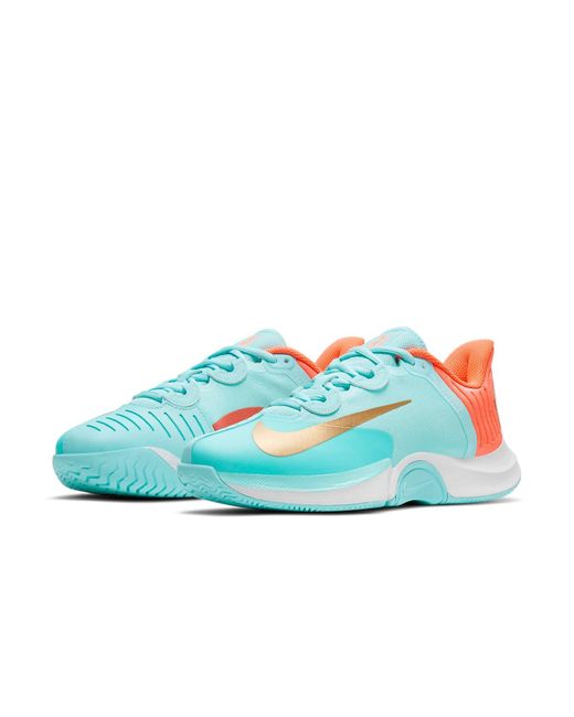 Nike Blue (Wmns) Court Air Zoom Gp Turbo 'Copa Bright Mango'