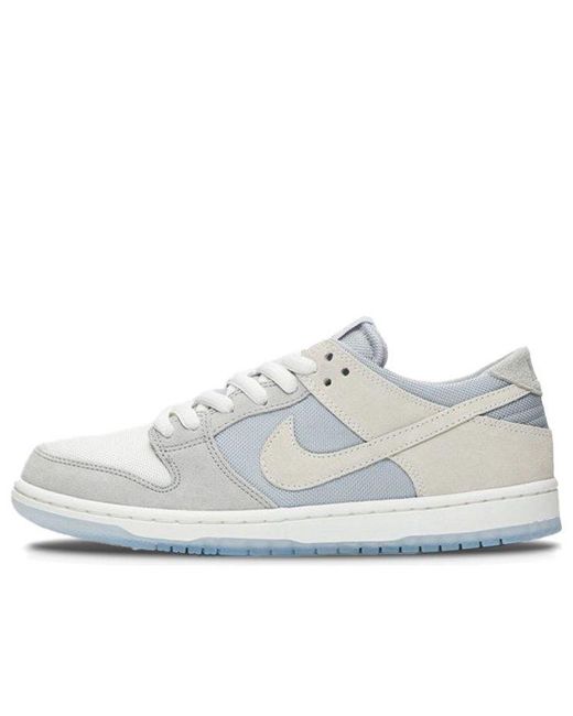 Nike White Zoom Sb Dunk Low Pro 'Summit' for men