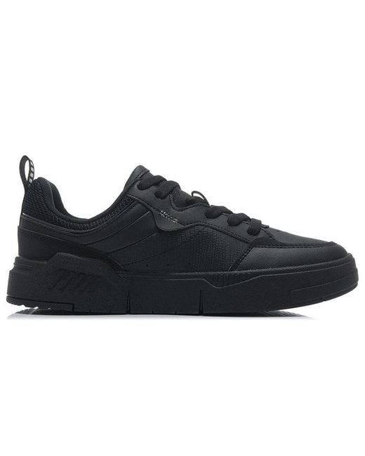 Li-ning Black Ace Low 'Triple' for men