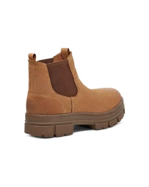 Ugg Brown Skyview Chelsea Boot 'Chestnut Suede' for men