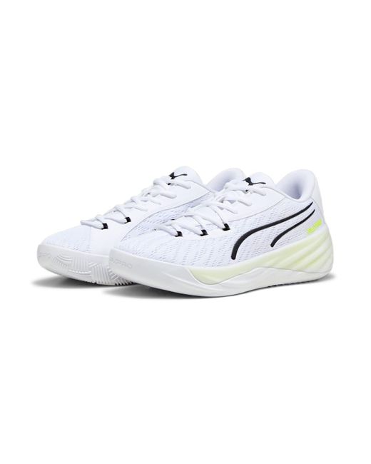PUMA White All Pro Nitro for men