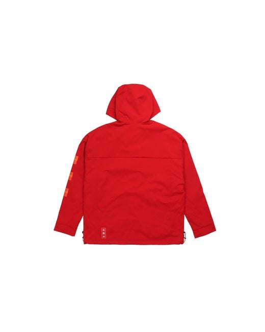 Adidas Red Cny Jkt New Year's Edition Casual Sports Hooded Jacket for men