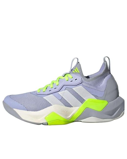 Adidas White (Wmns) Rapidmove Adv 2 Hiit Tone Dash Lucid Lemon'