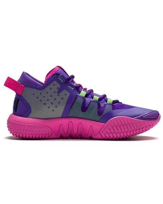 Li-ning Purple Bad Five 2 Low 'Rice Multi' for men