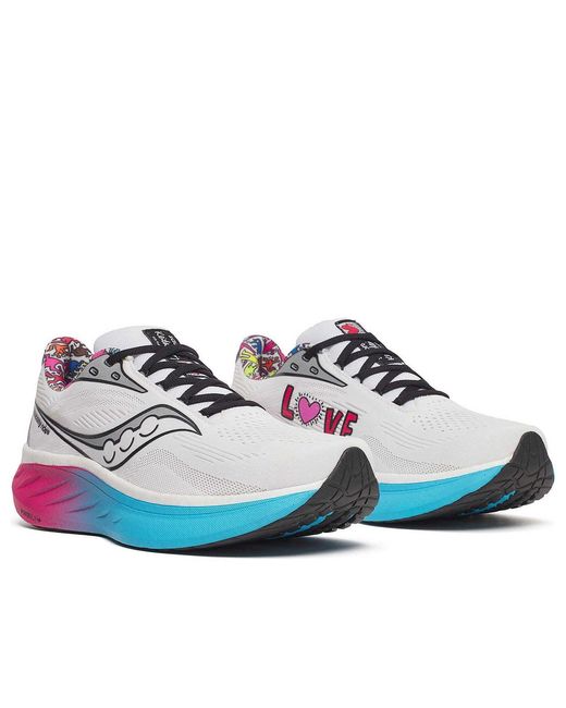 Saucony Blue (Wmns) X Keith Haring Ride 18 'Love'