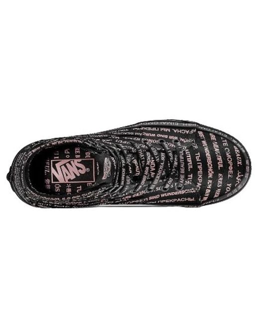 Vans Black Sk8-Hi Tapered 'We Are Beautiful for men