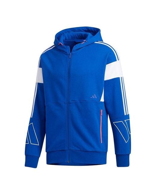 Adidas Blue Sports Stylish Jacket Royal for men