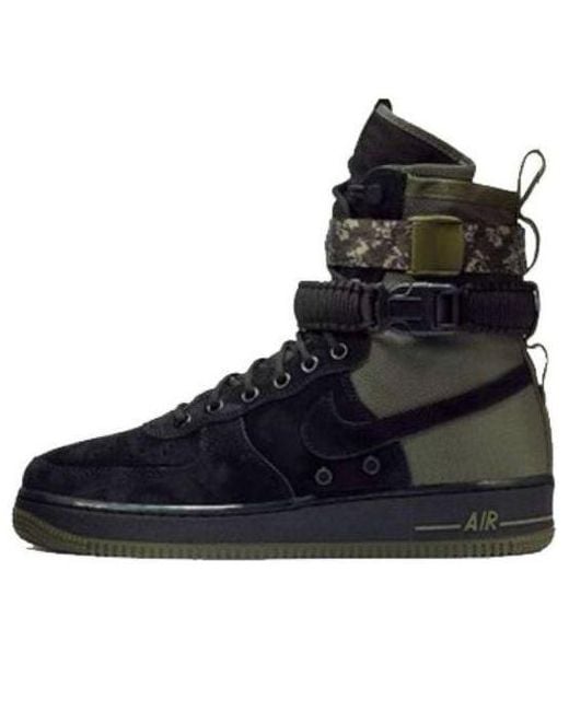 Nike Black Sf Air Force 1 for men