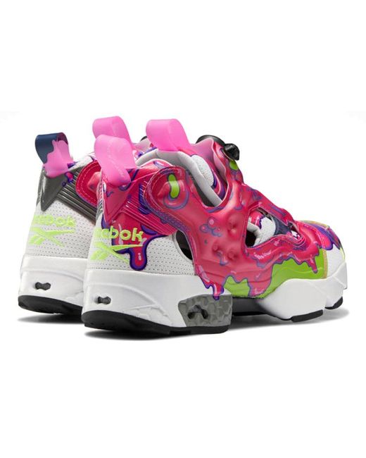 Reebok Pink Ghostbusters X Instapump Fury 'Psychomagnotheric Slime' for men