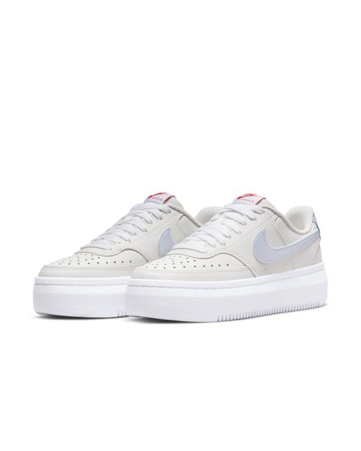 Nike White (Wmns) Court Vision Alta 'Phantom'