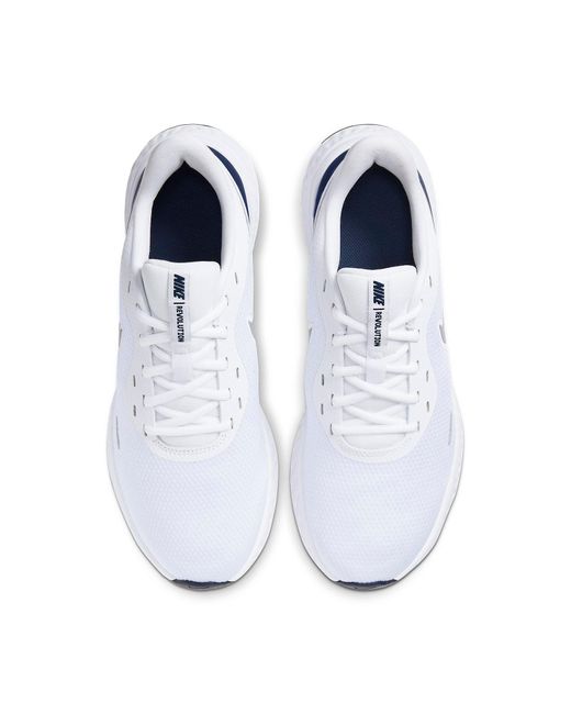 Nike White Revolution 5 Midnight' for men