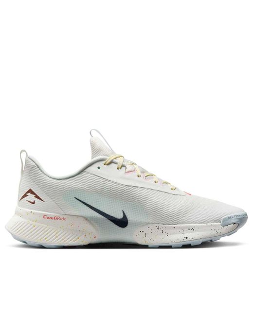Nike White Juniper Trail 3 'Summit Pure Platinum Magic Ember Armory' for men