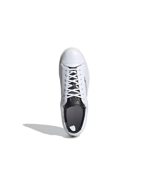 Adidas White Y-3 Yohji Court Shoes for men