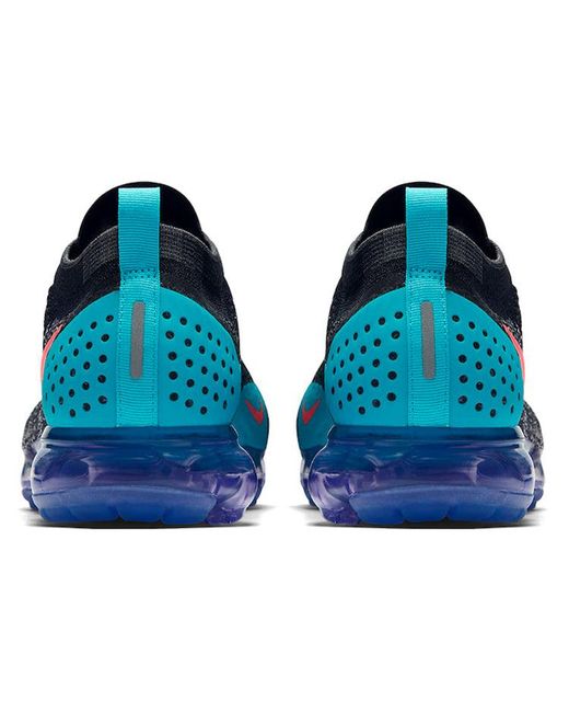 Nike Blue Air Vapormax Flyknit 2 'Hot Punch' for men