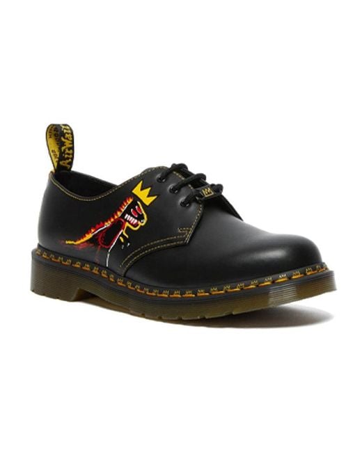Dr. Martens Black Jean-Michel Basquiat X 1461 'Pez Dispenser' for men