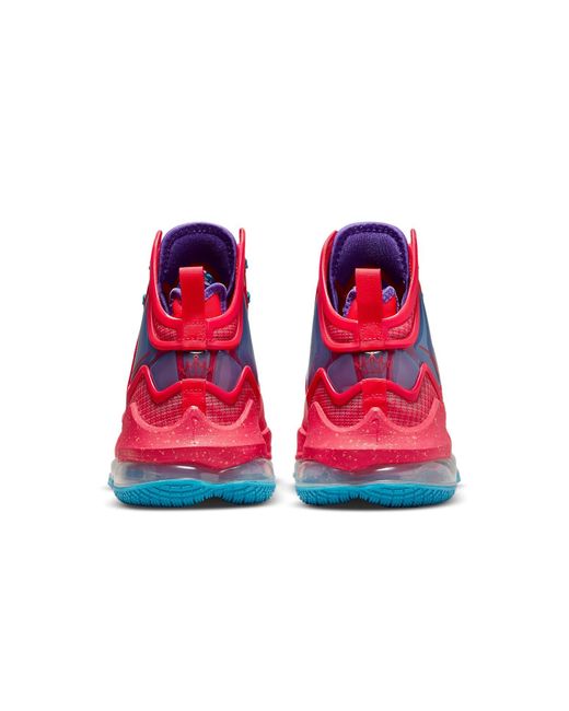 Nike Red Lebron 19 'King's Crown' for men