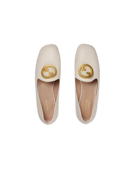 Gucci Metallic (Wmns) Logo Plaque Loafers