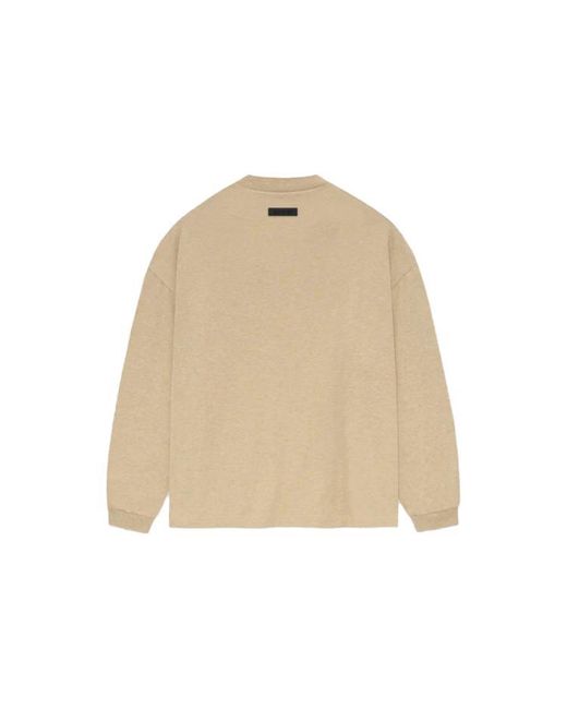 Fear Of God Natural Fw23 Long Sleeve Tee for men