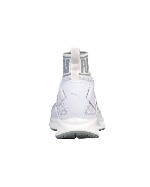 PUMA White Ignite 3 Evoknit Mid for men
