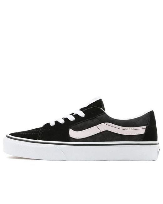 Vans Black Sk8-Low Low-Top Sneakers for men