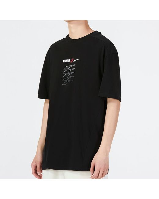 PUMA Black Rad/Cal Graphic Tee for men