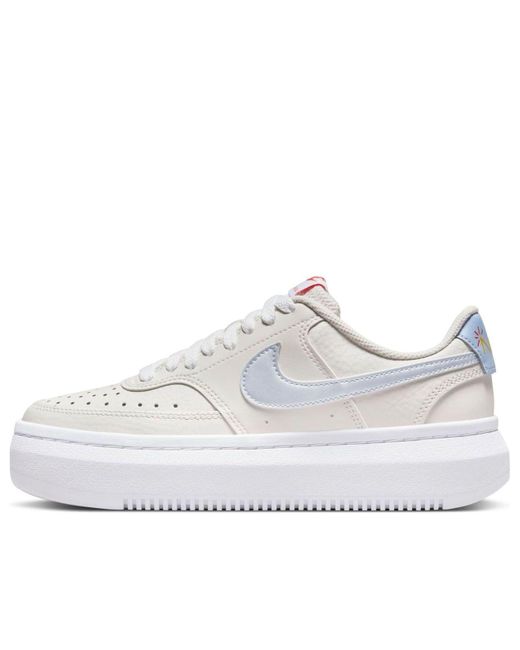 Nike White (Wmns) Court Vision Alta 'Phantom'