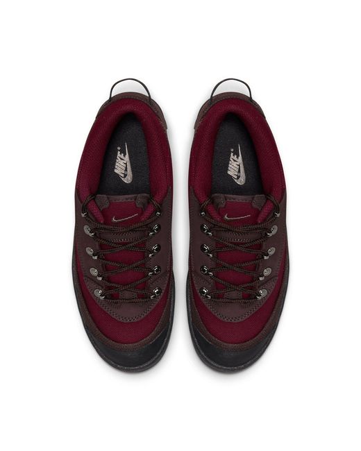 Nike Red (Wmns) Lahar Low Canvas 'Madeira Dark Beetroot'