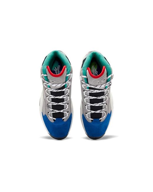 Reebok Blue Question Mid 'Draft Night' for men