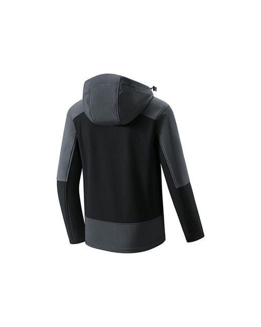 Mizuno Black Logo Warm Jacket for men